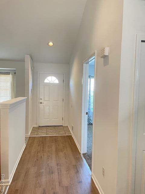 30885 Lee Frank Ln, Madison Heights, MI 48071 - foyer with wood finished floors, plenty of natural light, and recessed lighting