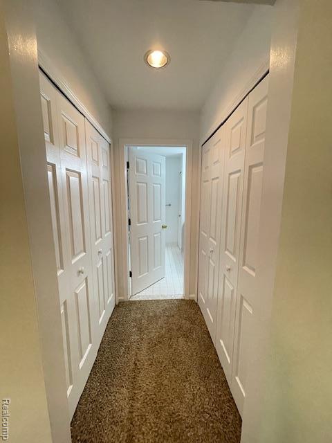 30885 Lee Frank Ln, Madison Heights, MI 48071 - corridor featuring carpet floors