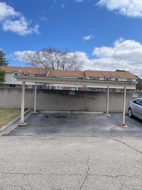 30885 Lee Frank Ln, Madison Heights, MI 48071 - view of covered parking lot