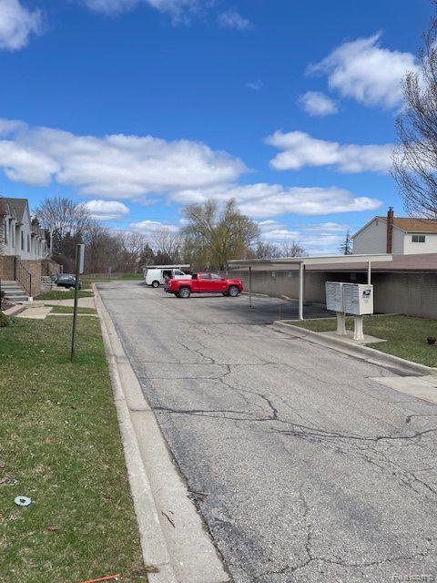 30885 Lee Frank Ln, Madison Heights, MI 48071 - view of road with curbs