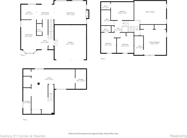 29520 Hunter St, Trenton, MI 48183 - view of property floor plan