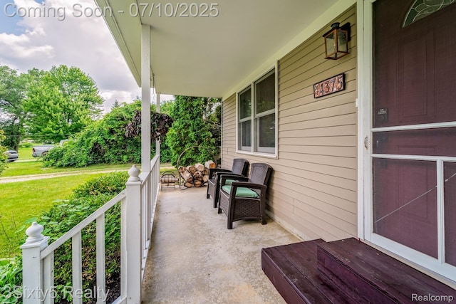 4375 Island Park Dr, Waterford, MI 48329 - view of porch