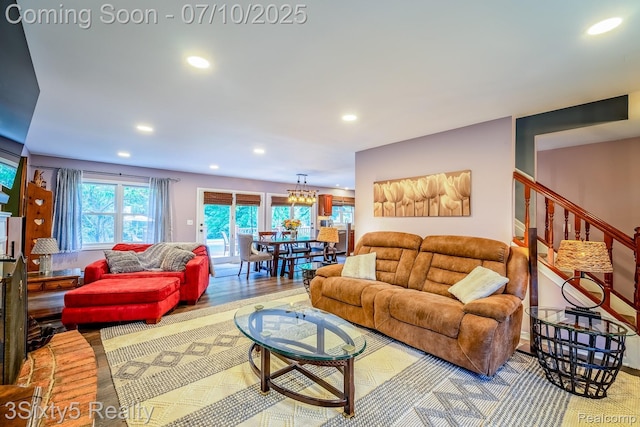 4375 Island Park Dr, Waterford, MI 48329 - living room with recessed lighting