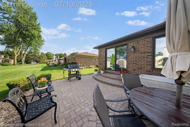 14125 Bangor Dr, Sterling Heights, MI 48313 - view of patio / terrace featuring a grill