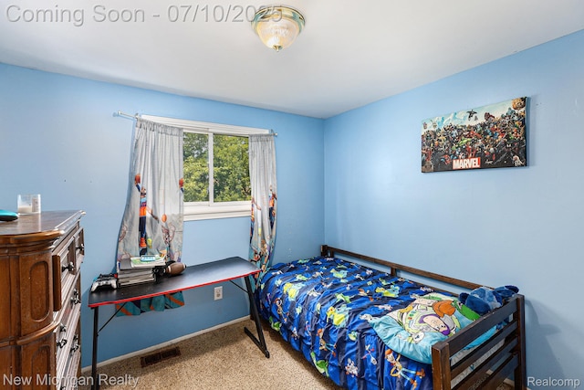 41173 Cimarron St, Clinton Township, MI 48038 - carpeted bedroom featuring baseboards