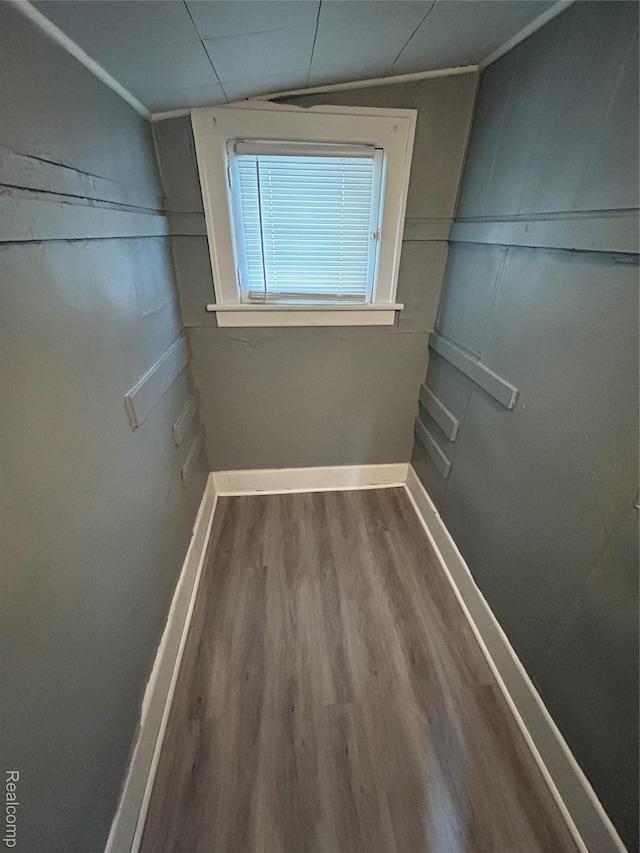 7 E Noble Ave, Monroe, MI 48162 - spare room with wood finished floors and baseboards
