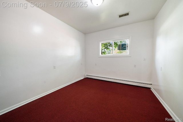 30590 Lorraine Ave, Warren, MI 48093 - carpeted spare room featuring baseboard heating and baseboards