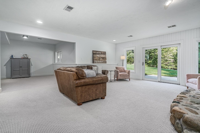 3603 Elk Ct, Zeeland, MI 49464 - living room featuring light carpet