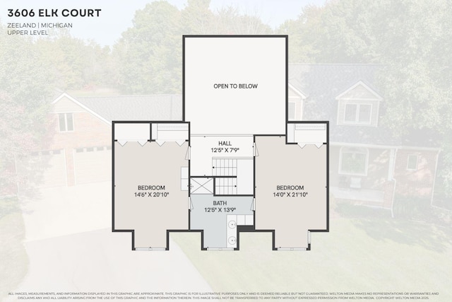 3603 Elk Ct, Zeeland, MI 49464 - view of home floor plan