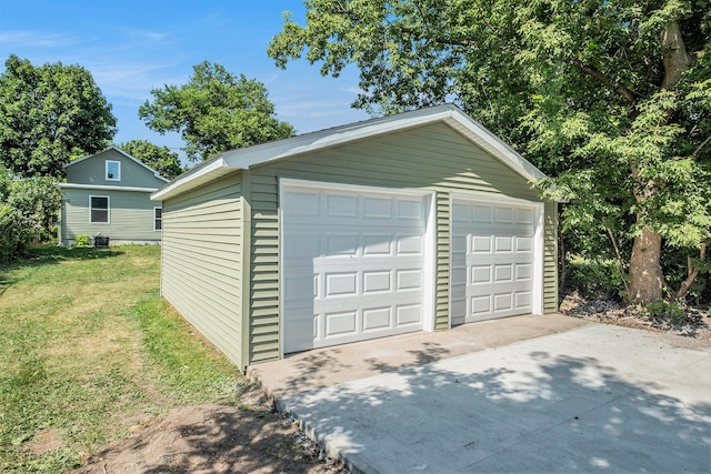 854 First St NW, Grand Rapids, MI 49504 - view of detached garage