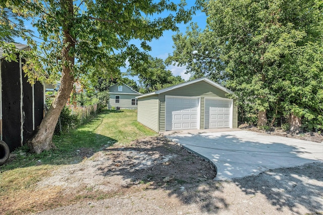 854 First St NW, Grand Rapids, MI 49504 - view of detached garage