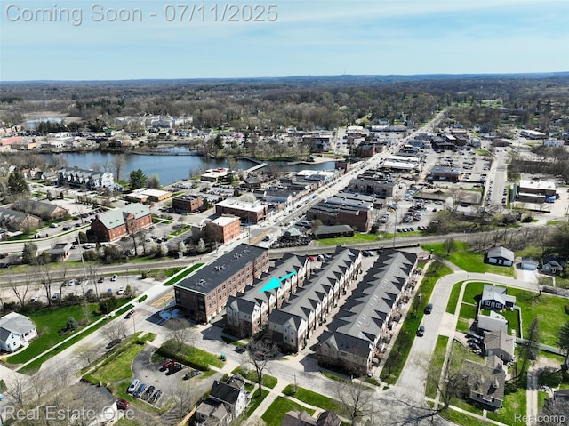 105 S 2nd St, Brighton, MI 48116 - view of property location with a nearby body of water