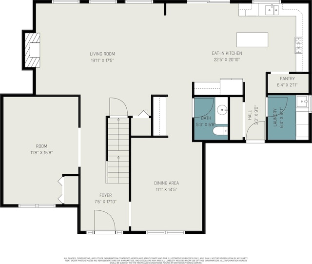 5775 Libby Ct, Dexter, MI 48130 - view of floor plan / room layout