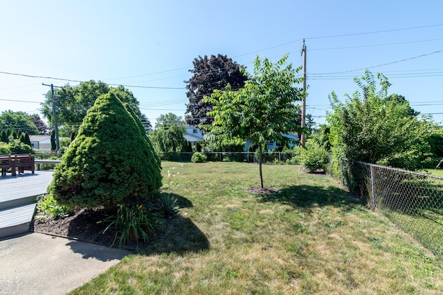 39079 Ross St, Livonia, MI 48154 - view of yard with a wooden deck
