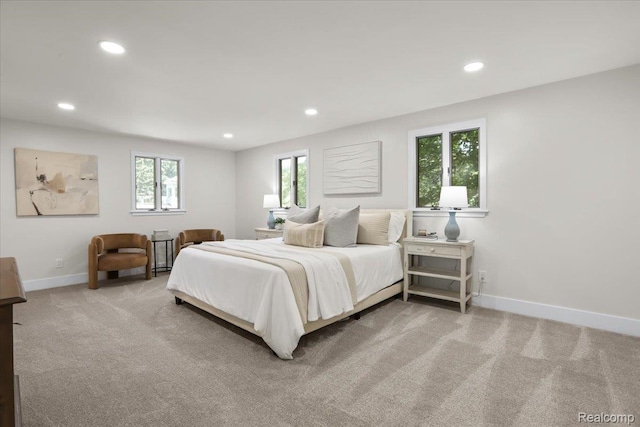 47043 Curtis Rd, Northville, MI 48168 - bedroom with recessed lighting and carpet