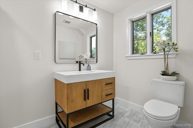 47043 Curtis Rd, Northville, MI 48168 - bathroom with baseboards and vanity