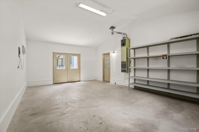 47043 Curtis Rd, Northville, MI 48168 - garage with baseboards
