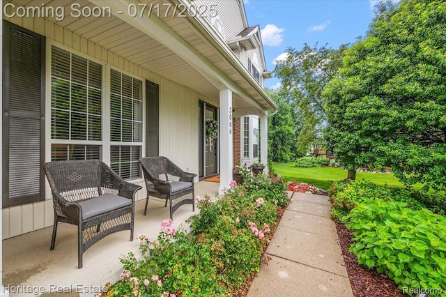 3066 Waldon Park Dr, Orion, MI 48359 - view of covered porch
