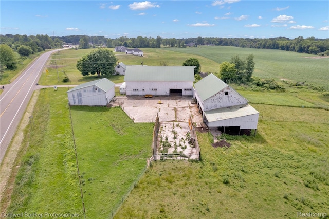 4677 Imlay City Rd, Attica, MI 48412 - overview of rural landscape with a tree filled landscape
