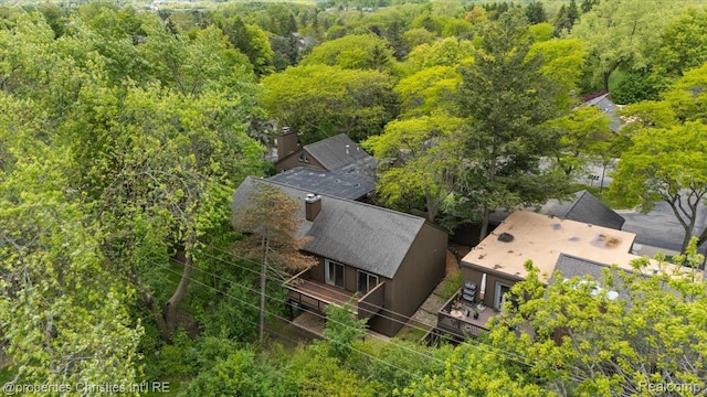2 Eastbury Ct, Ann Arbor, MI 48105 - view of subject property with a heavily wooded area