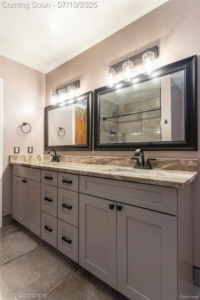 1432 N Custer Ave, Clawson, MI 48017 - full bathroom with double vanity