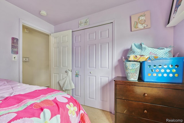 15447 Taft St, Westland, MI 48174 - bedroom with light carpet and a closet