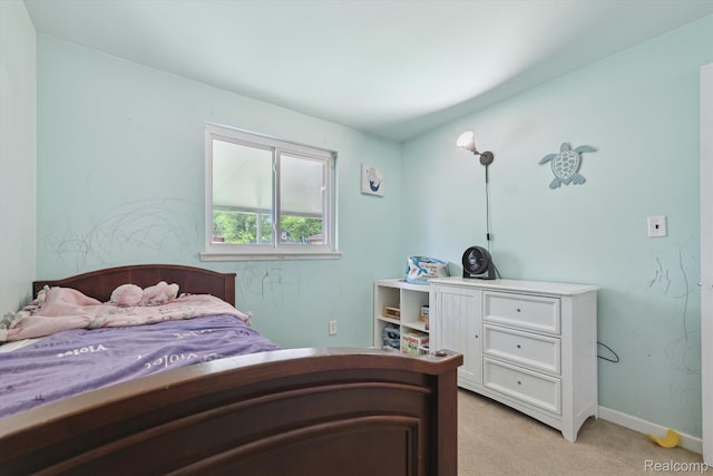 15447 Taft St, Westland, MI 48174 - bedroom featuring light carpet and baseboards