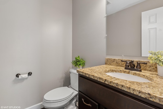 6044 Wabash Ln, Stevensville, MI 49127 - half bathroom with vanity and toilet