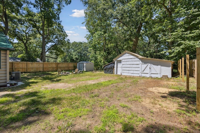 3049 Kooi St, Muskegon, MI 49444 - fenced backyard featuring a shed