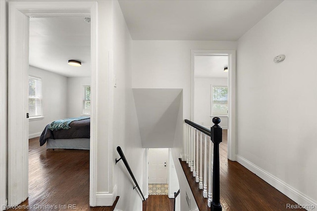 18714 Appoline St, Detroit, MI 48235 - stairway with wood finished floors and plenty of natural light