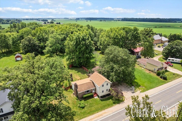 139 W Grand Ledge Hwy, Sunfield, MI 48890 - aerial view of sparsely populated area