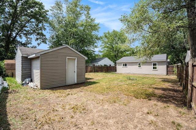 340 Nora St SE, Grand Rapids, MI 49548 - fenced backyard with a storage shed