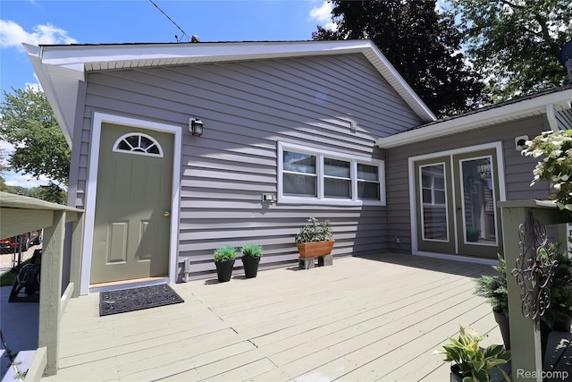 6500 Cooper St, Taylor, MI 48180 - view of wooden terrace