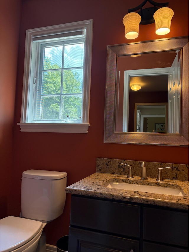 106 Kingsbury Ct, Battle Creek, MI 49015 - bathroom with toilet and vanity