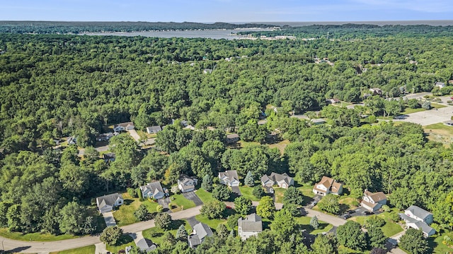 270 Silver Ridge Dr, Holland, MI 49424 - view of property location with a heavily wooded area and a large body of water