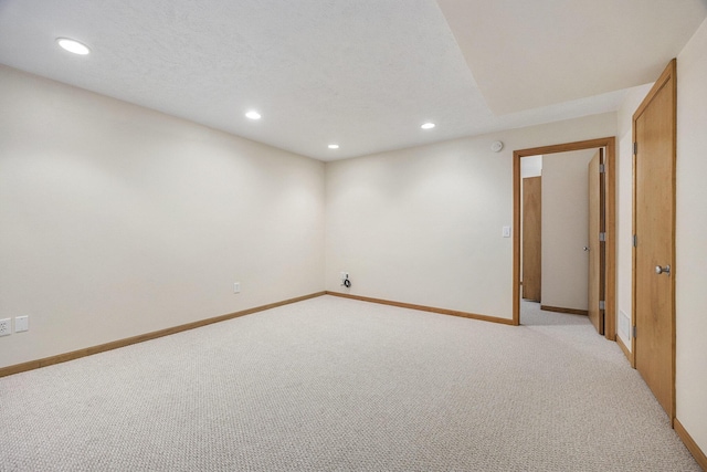270 Silver Ridge Dr, Holland, MI 49424 - empty room featuring light carpet and recessed lighting