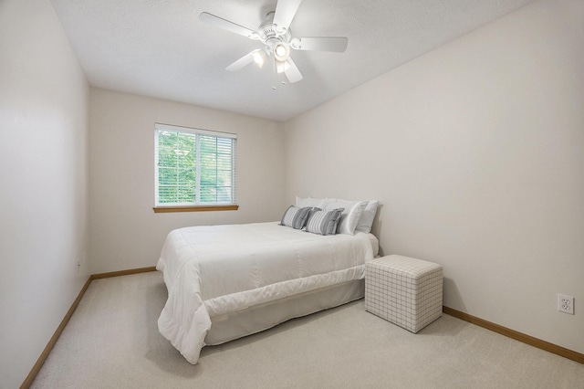270 Silver Ridge Dr, Holland, MI 49424 - carpeted bedroom featuring baseboards and ceiling fan