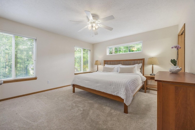 270 Silver Ridge Dr, Holland, MI 49424 - bedroom with light carpet and ceiling fan