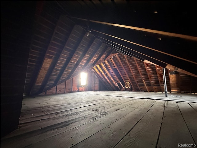 3962 Helen St, Detroit, MI 48207 - view of attic