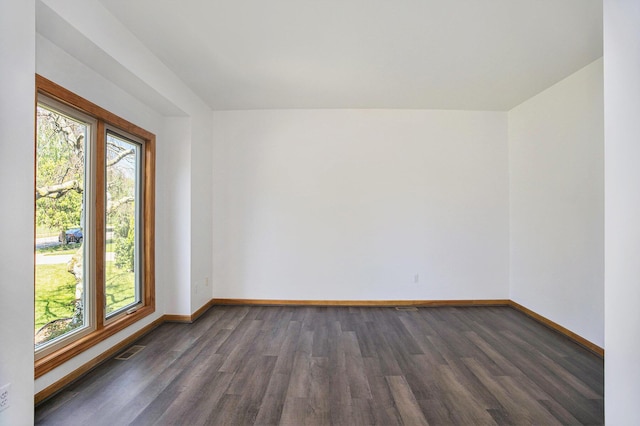 4213 Silverleaf Dr, Ypsilanti, MI 48197 - unfurnished room featuring dark wood-type flooring