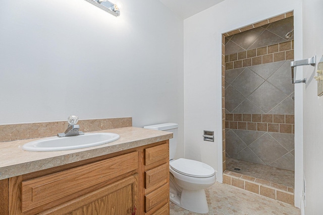 4213 Silverleaf Dr, Ypsilanti, MI 48197 - bathroom featuring vanity and tiled shower
