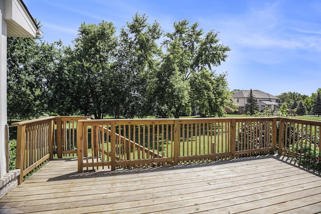 4213 Silverleaf Dr, Ypsilanti, MI 48197 - view of wooden terrace