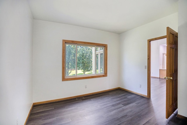 4213 Silverleaf Dr, Ypsilanti, MI 48197 - spare room featuring dark wood finished floors