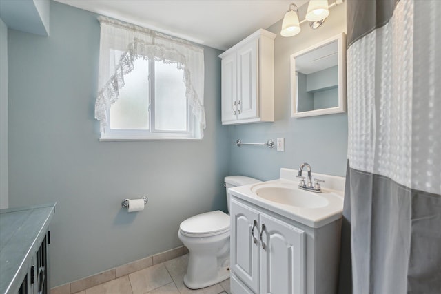 910 Newport Dr, Fenton, MI 48430 - full bathroom featuring vanity and tile patterned flooring