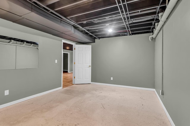 1615 Bunting Rd, Jackson, MI 49201 - finished below grade area with baseboards