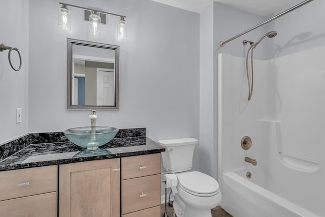 1615 Bunting Rd, Jackson, MI 49201 - full bathroom featuring vanity and bathtub / shower combination