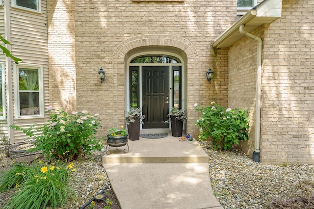 6794 Brickleton Ct, Portage, MI 49024 - property entrance with brick siding