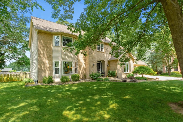 6794 Brickleton Ct, Portage, MI 49024 - view of front of home with brick siding