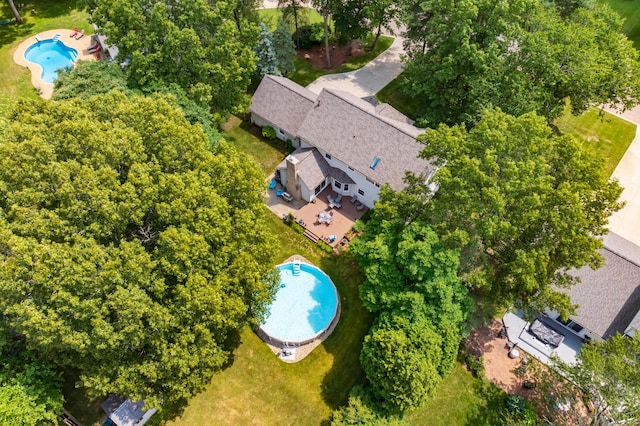 6794 Brickleton Ct, Portage, MI 49024 - drone / aerial view of a pool area