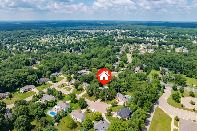 6794 Brickleton Ct, Portage, MI 49024 - aerial view